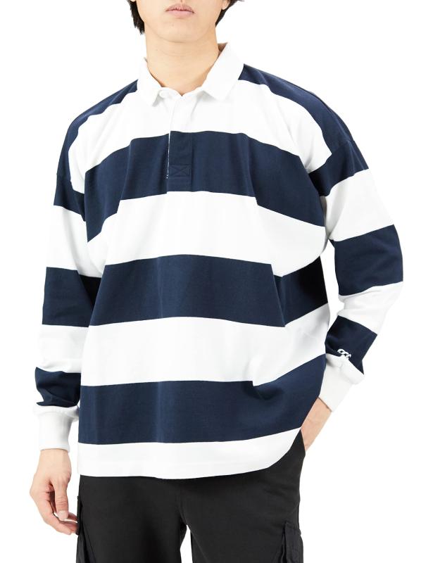 [カンタベリー] メンズ CLASSIC BIG RUGBY JERSEY クラシックビッグラグビージャージ RA42521 メンズTシャツ