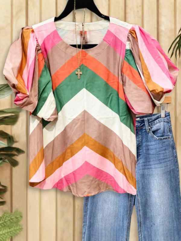 Tシャツ 女性用 春夏 ボヘミアン 復古 プリント 切り替え 泡泡袖 短袖 ルーズフィット 丸首 中長丈 ポリエステル 快適 インポート ボヘミアンスタイル プリント柄 3Dプリント セットアップ トップス インポートスタイル ヨーロッパ アメリカ フィ