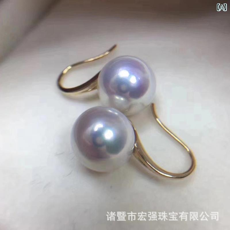 淡水パール イヤリング 耳飾り 女性用 純銀 宝石 真円 強光 高品質 大粒 白 12mm 秋冬 かわいい アクセサリー ファッション ジュエリー イヤーピアス シルバー 輝き 丸型 光沢 秋 シンプル スタイリッシュ 日常使い ギフト 結婚式 旅行記念｜LiLishop6