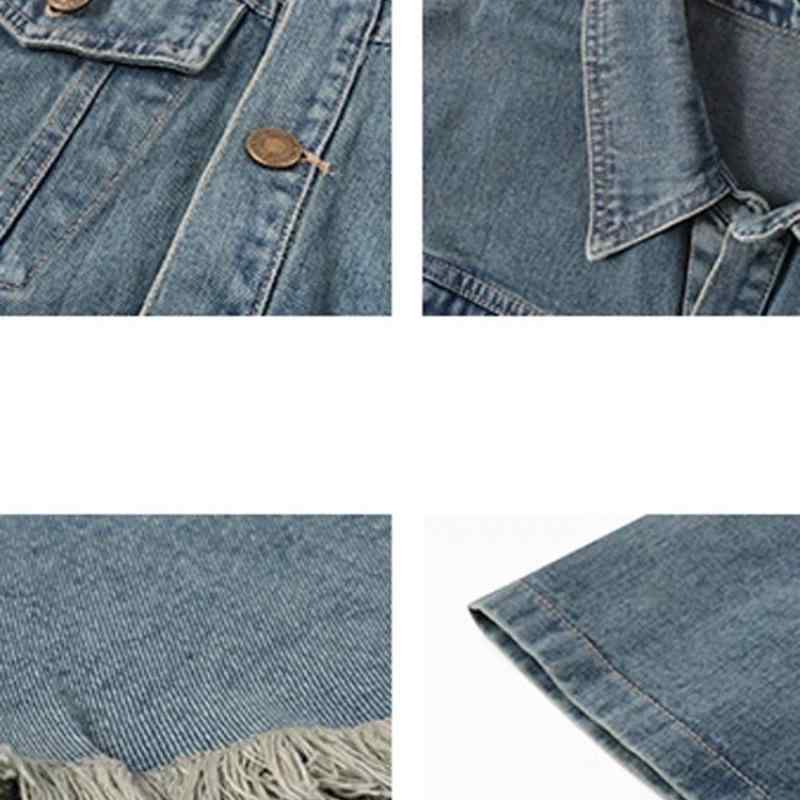 女性用 ジャケット デニム ショート丈 フレンチ レトロ スリムフィット 夏用 ヴィンテージ 加工 ハイウエスト トップス 気質 通勤 スタイル 都市 風 かわいい 清新 ブルー 系 軽量 伸縮性 吸湿速乾 中厚 ハングネック 三分袖 フラッタースリーブ