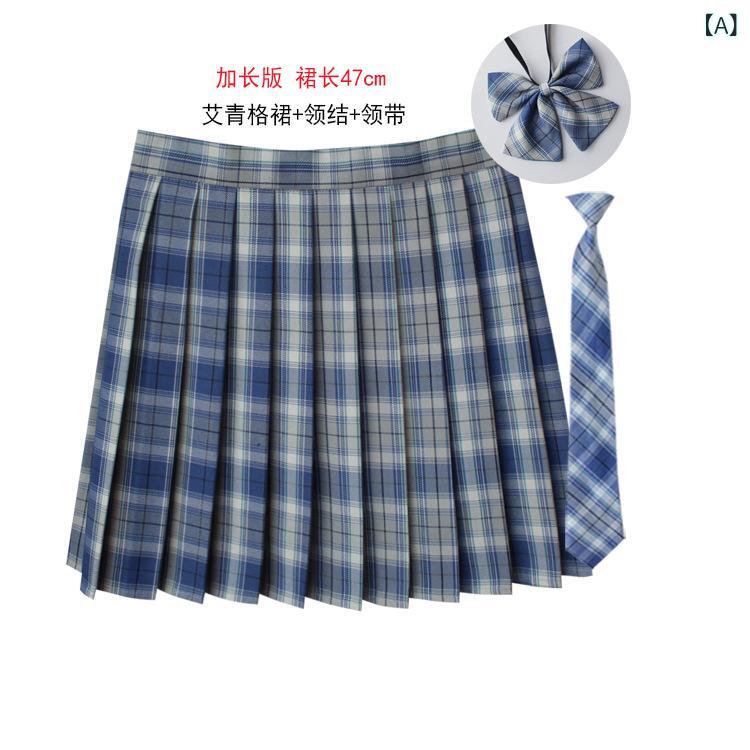 レディース 半身スカート プリーツスカート ハイウエスト スクールスカート 学院風 格子柄 ポリエステル 短丈 夏 かわいい スタイル ジッパー 無弾力 清新 甘い プリーツ フレア プリーツスカート ミディスカート プリーツフレアスカート プリーツスカ