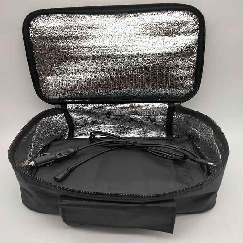 車載 保温バッグ 便当 保温 恒温 ポータブル 黒 牛津布 20L 現代 シンプル 軽量 車内 温め 機能 持ち運び 便利 ケース 食品 保冷 温存 日常 外出 旅行 用途