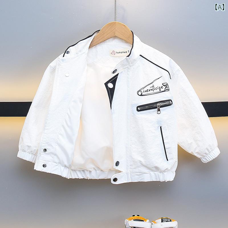 男児 コート 春秋 服 2025 新型 洋 気 赤ちゃん クール かっこいい 子供 ファッション 街 機関 車 野球 服 ジャケット