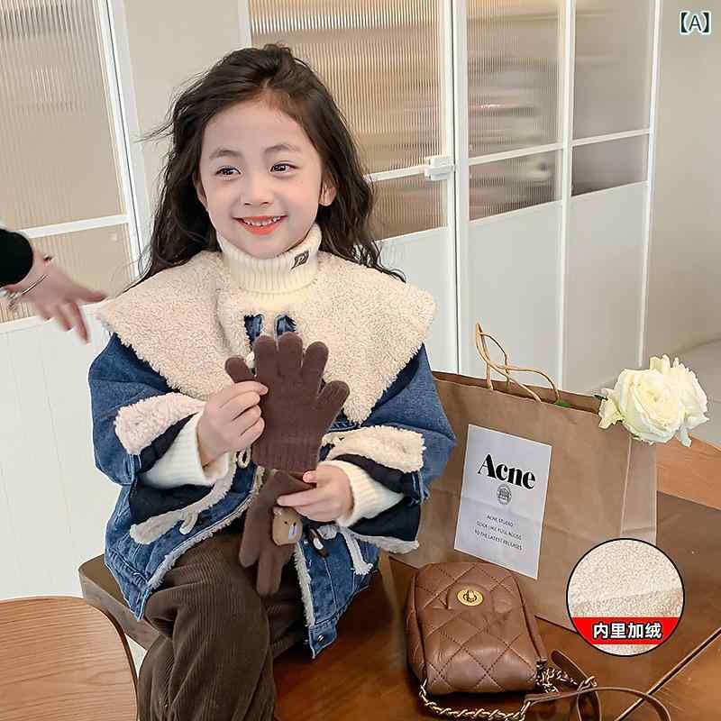 お姉さんの 牛飼い 厚地の外套 秋冬 金 2024 新型 お子さんが 子ヒツジの 毛を 厚く して 生あたたかい 厚地の外套 冬 服の お姉さん 上衣 レディースファッション-コート・ジャケット