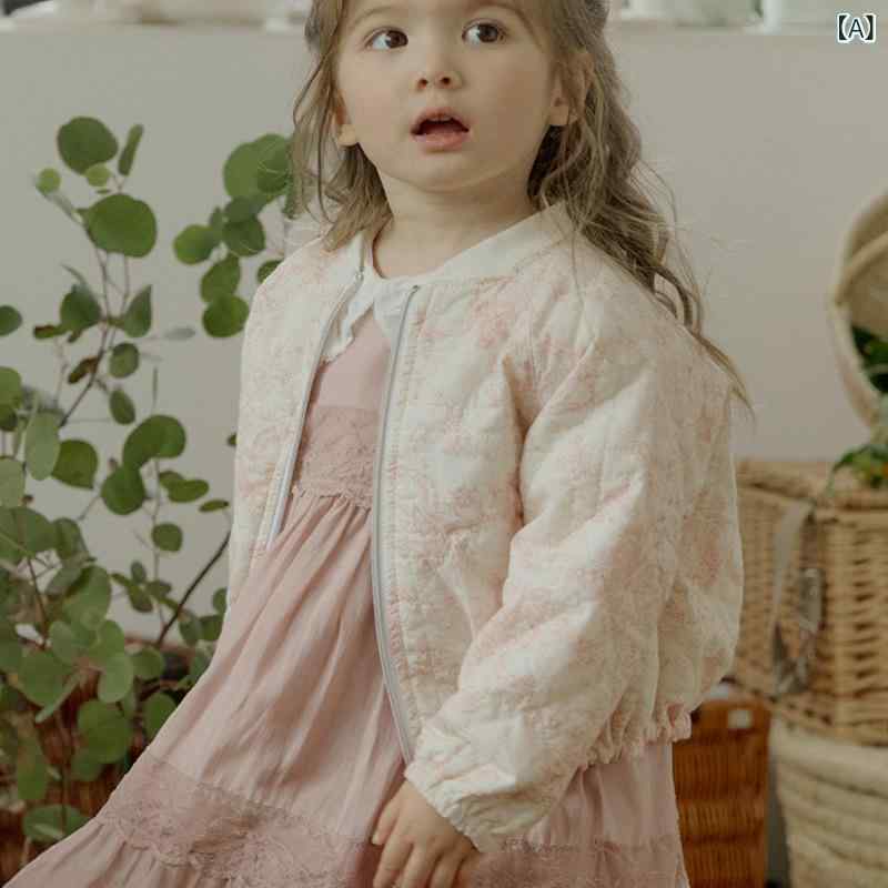 2025 秋 ストロベリー シャン 韓国 女の子 子供 ソフトファンタジーカラージャケットショートコート 在庫 あり
