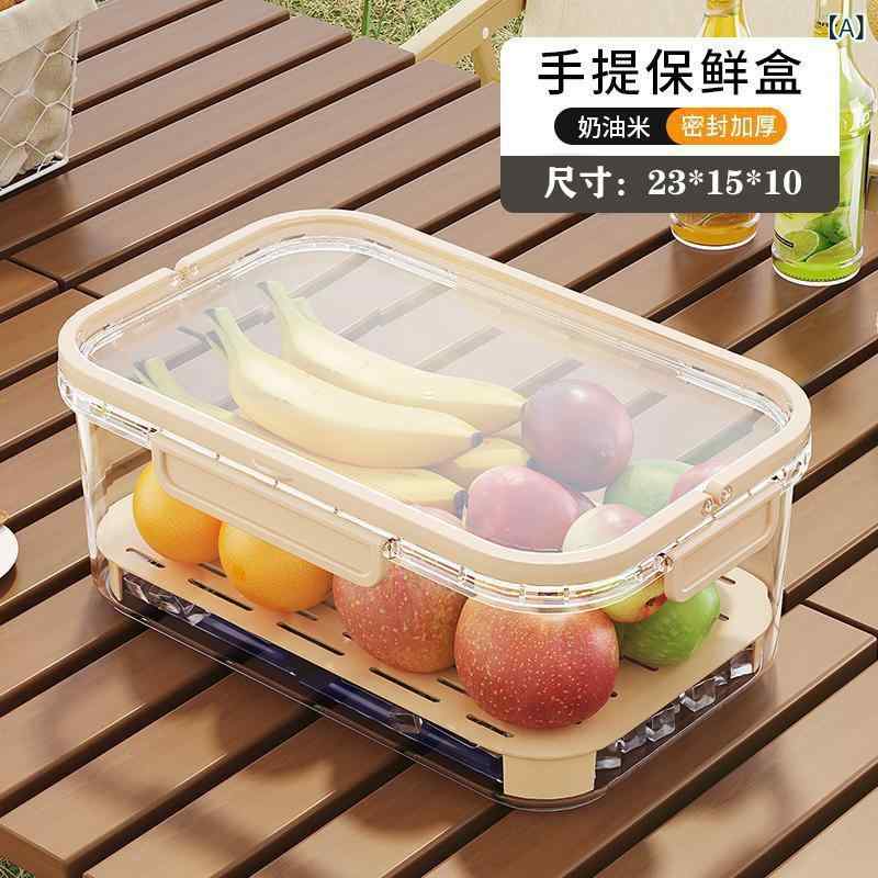 子供用 保鮮 盒 手提 便携式 野外 キャンプ 食品 収納 ボックス 春 遊 弁当 容器 大容量 密封 プラスチック 方形 単層 3L 容量 黄色 純色 現代 シンプル スタイル 多シーン 対応 保鮮 機能 ?水 隔板 付き 軽量 持ち運び 便利 収納