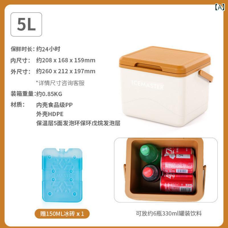 保冷箱 軽量便携 5L 7L 14L 26L 大容量 車載 保冷バッグ キャンプ用 アウトドア ピクニック 飲み物収納 保温保冷 耐久性 PU保温層 商用 露天販売 折りたたみ 持ち運びやすい クーラーボックス アイスボックス コールドストレージ