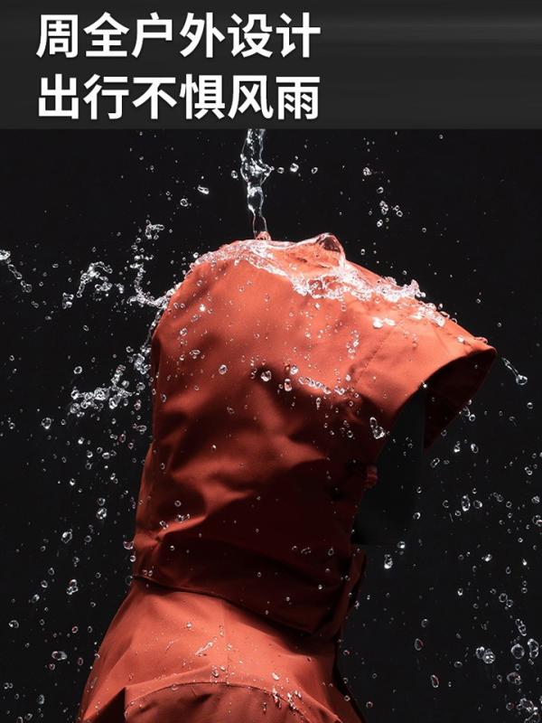 アウトドア ジャケット ユニセックス 防風 防水 防?水 熱封加工 透気 保暖 耐摩耗 3-in-1 脱着式 フリース内胆 連帽 開襟 ??素材 純色 秋冬 登山 ハイキング キャンプ スキー トレッキング 騎行 釣り 旅行 広幅 ルーズフィット 朱雀赤