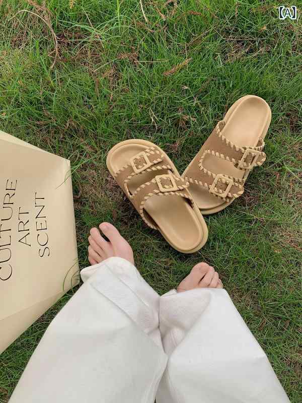 サンダル 女性用 厚底 厚底サンダル ヒールアップ ワンストラップ ストラップサンダル クッション 超繊維 超繊素材 日常 普段使い 履きやすい 歩きやすい ファッション ファッションアイテム 2025夏 夏用 春夏 砂漠イエロー ミントグリーン シルバ