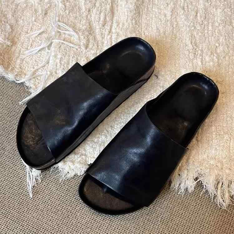 女性用 ビーチサンダル 厚底 ワンピースサンダル 夏用 ルームシューズ 履きやすい 軽量 伸縮性 吸湿速乾 ブラック 復古ブラウン 超繊維素材 ラバーソール 丸トゥ ストラップ バックル カジュアル 普段使い アウトドア 屋外用 足元カバー