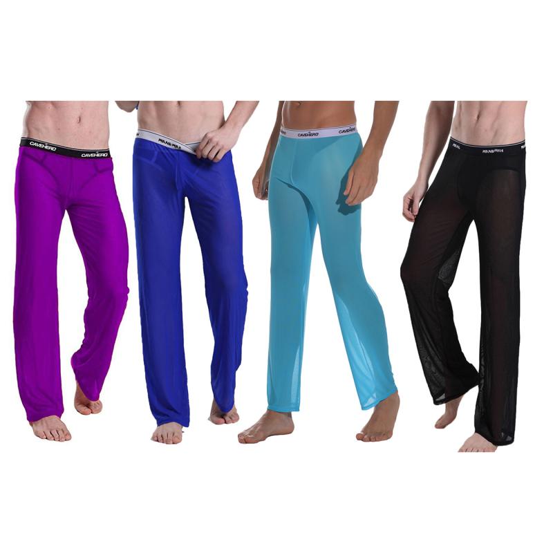 メンズ ロングパンツ 透視 メッシュ ロングパンツ ワイドレッグパンツ メンズ スポーツパンツ ヨガパンツ 超薄パンツ メンズ ゆったり フィット ミッドライズ ストレートレッグ プレス加工 ハイストレッチ 化学繊維 混紡 ホワイト イエロー レッド ブ