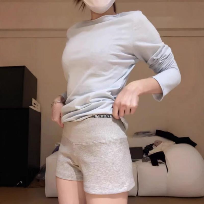レディース ショートパンツ グレー ブラック 夏 春夏 接触冷感 ポリエステル 綿混 軽量 薄手 マイクロストレッチ ハイウエスト Aライン タイトフィット スリムシルエット 女性用 快適 休日 普段使い スポーツ アクティブ かわいい セクシー 百搭