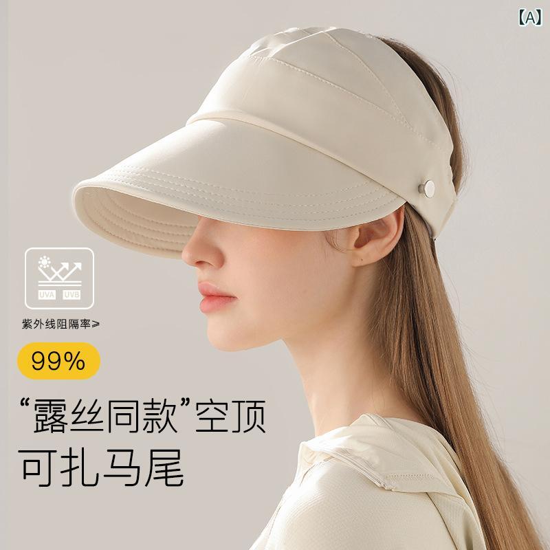 キャップ 女の子用 夏 調整可能 コットンポリエステル 透気性 折りたたみ かわいい プリンセス風 清新 甘め 丸顔対応 大顔対応 ポニーテール対応 フラットバイザー 空トップ 軽量 普段使い ベーシックスタイル ミックスカラー