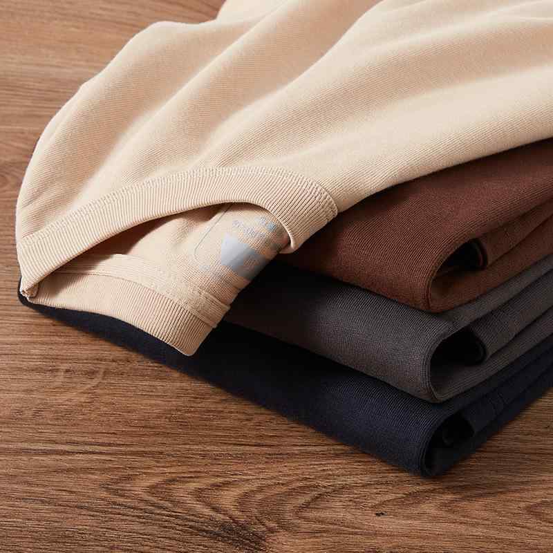 メンズ Tシャツ 精梳綿 丸首 短袖 インナー 基礎款 直筒 厚手 透気性 防シワ 耐摩耗 色牢度高 純色 白色 暗紅 宝藍 活性黒 森林緑 深灰 焦糖色 霧霾藍 カーキ色 通年 レイヤード トップス コットン 素材 ゆったり シルエット カジュアル 普