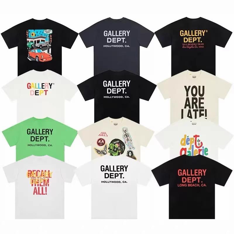 Tシャツ メンズ 短袖 綿素材 カラフルプリント 丸首 ルーズフィット 透気性 耐摩耗 色牢度高 クラシックデザイン ブラック ホワイト ベージュ系 グリーン グレー 通勤 普段使い カジュアル