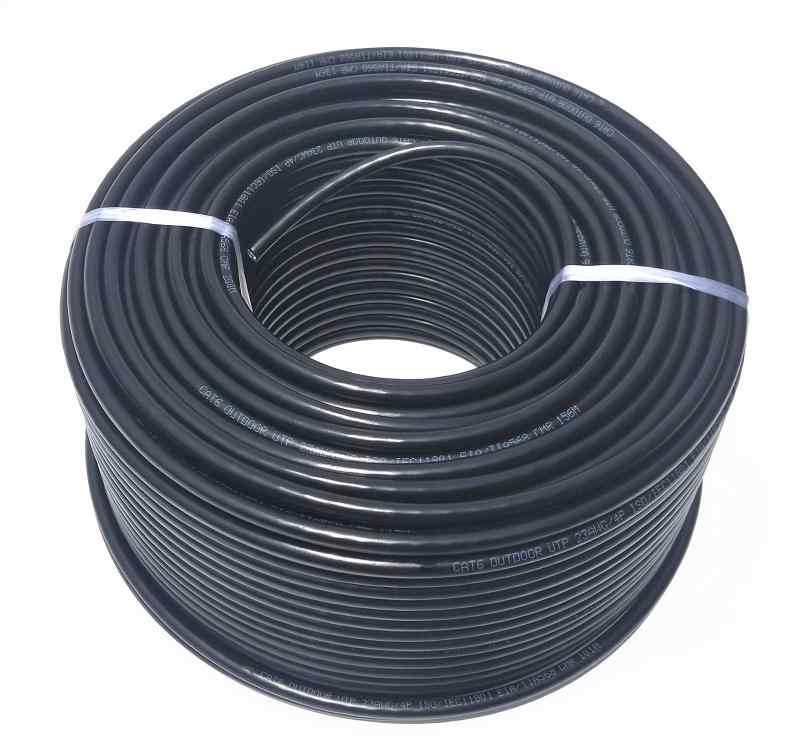 100M CAT6 屋外高耐久 LANケーブル 屋外用 自作用 カテゴリー6 PE(ポリエチレン) 2重被覆 専用ピン付 屋外仕様 PoE対応 屋外対応 紫外線 難燃性 耐候性 高耐久 耐水 アウトドア ランケーブル (コ|LiLishop6