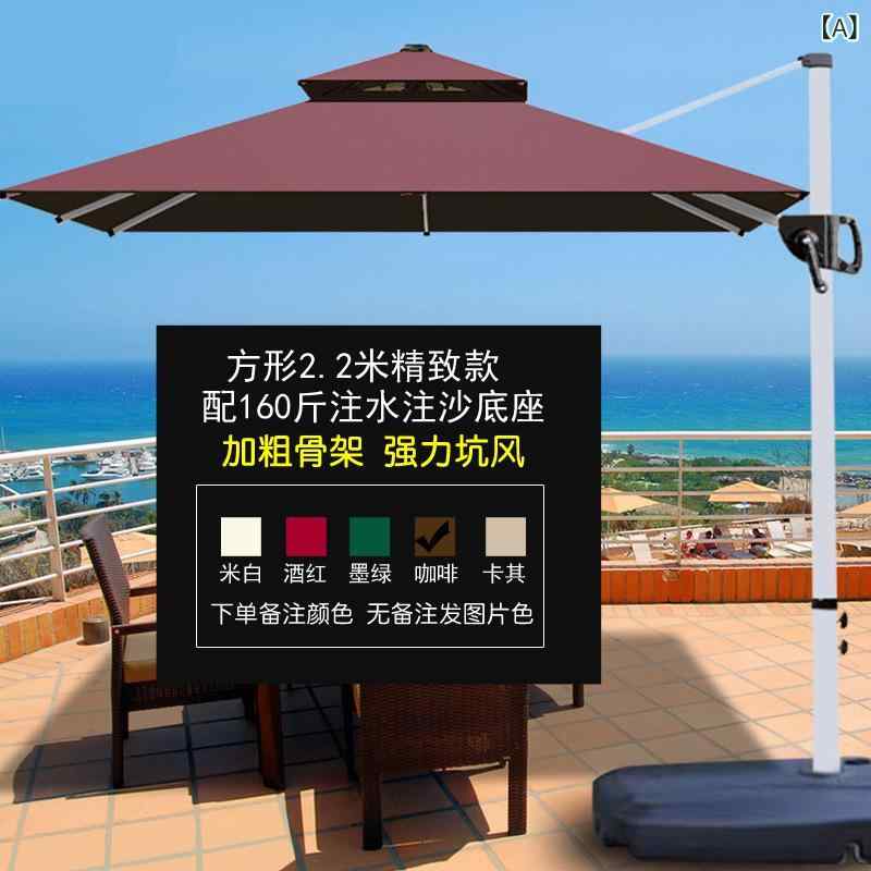 庭院用 遮陽傘 メンズ 防晒 室外 大型 沙? 半自動小銃開閉 アロイ骨 8本骨 210T 可塑性物質布 黒膠工業 注ぐ底座 輪付き添い人 民族大移動助けになる 3m ダブルレイヤー 運動場 中庭 屋上 砂浜 難民キャンプ アウトドア 余暇 耐久 軽さ 方形 丸型 スタイリ