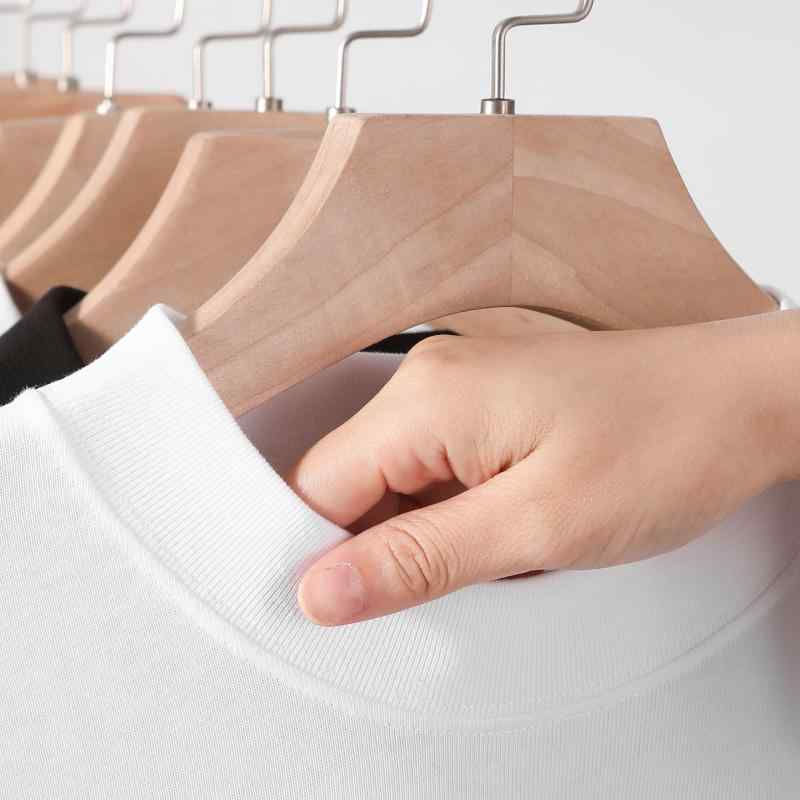メンズ トップス 半高襟 長袖Tシャツ 純綿 インナー 300g 新疆綿 ゆったり加長 ルーズフィット 落肩袖 厚手 親肌 吸湿速乾 耐摩耗 無地 丸首 セットイン 秋冬 春 冬 秋 白色 ブラック 成人 男性用 休? 青少年 18-24歳 通勤 普段使