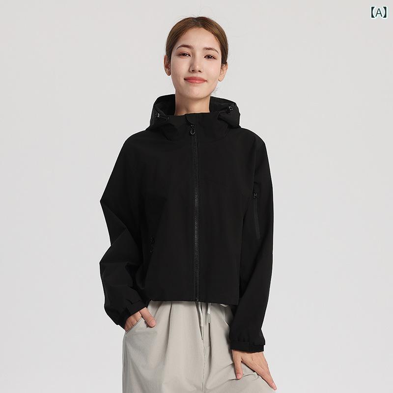 レディース 上衣 烏兎 雨合羽 透気 防風 連帽 トレンチコート ポリエステル 軽さ 好いたらしい ユニ一発やる 難民キャンプ 山登り 旅する 都市近郊部ほっつき歩く 駈けっくら 運動競技 流行り ゆったり トップス 黒いこと 白いこと薄墨色 チェスナッツブラウン ともし火青み