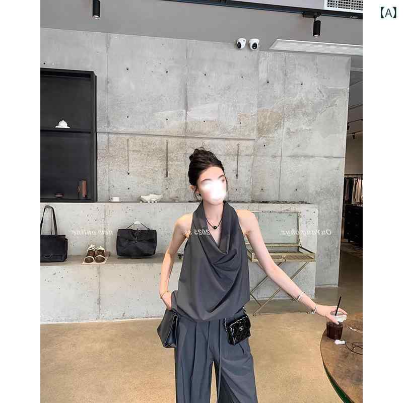 レディース 夏用 薄っぺら ポリエステル 広広としたズボン下 高腰 ロング丈 ゆったり 引っ切り無い うつり変わり 並み並み厚 微反発力 日韓心地よい 軽さ 吸湿速乾 通い 普段使い走り 青色 薄墨色 御機嫌酉の方角 ビッグ影ぼうし 春夏 流行り物 ボトムス お上さん用