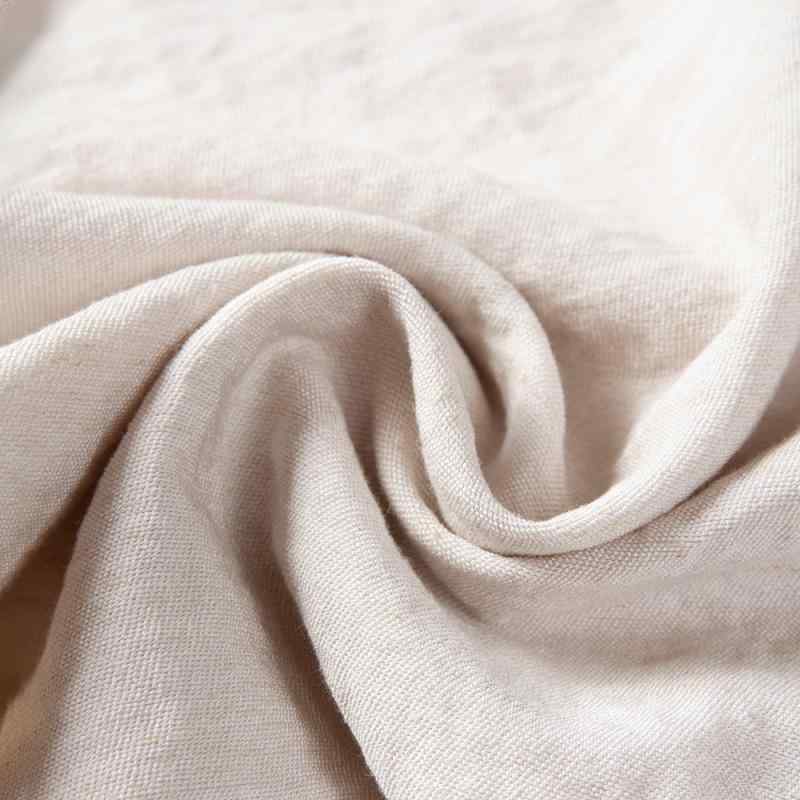 レディース 夏用 薄っぺら 純リネン ロングズボン下 綿織物リネン原料品 ゆったり 引っ切りない ロング丈 高腰 か細い成り行き 杏色 珈琲色 薄墨色系 9分丈 分かりやすい 心地よい 軽さ 吸湿速乾 日韓表現スタイル 通い 普段使い