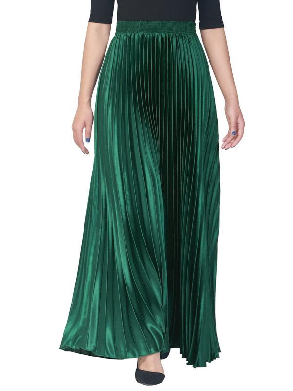 ロングスカート 女性用 プリーツ 半身スカート Aライン ロング丈 光沢サテン ポリエステル 微弾性 3D立体柄 春夏秋 気質エレガント 宮廷風 レトロ 観光 日常使い 杏色 白 グレー系 グリーン系 ピンク系 赤系 ブラウン系 ブルー系 パープル系 ブ