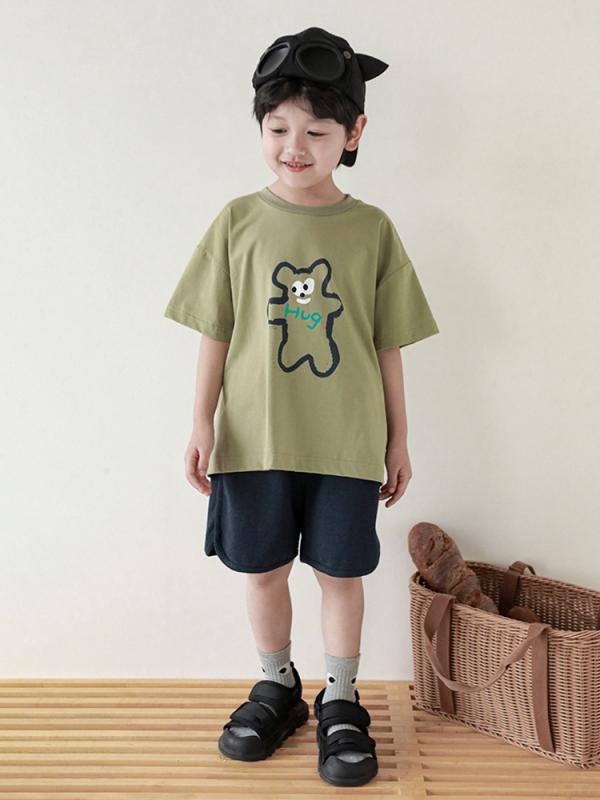 男の子 短パンツ 夏用 綿素材 薄手 柔らか 幅広 開口 チェック柄 菠?格 ゆったり 百搭 洋気 5分丈 本白 麻灰 黒 3～8歳 100～140cm 身長対応 80cm 90cm 100cm 110cm 120cm 130cm 140cm