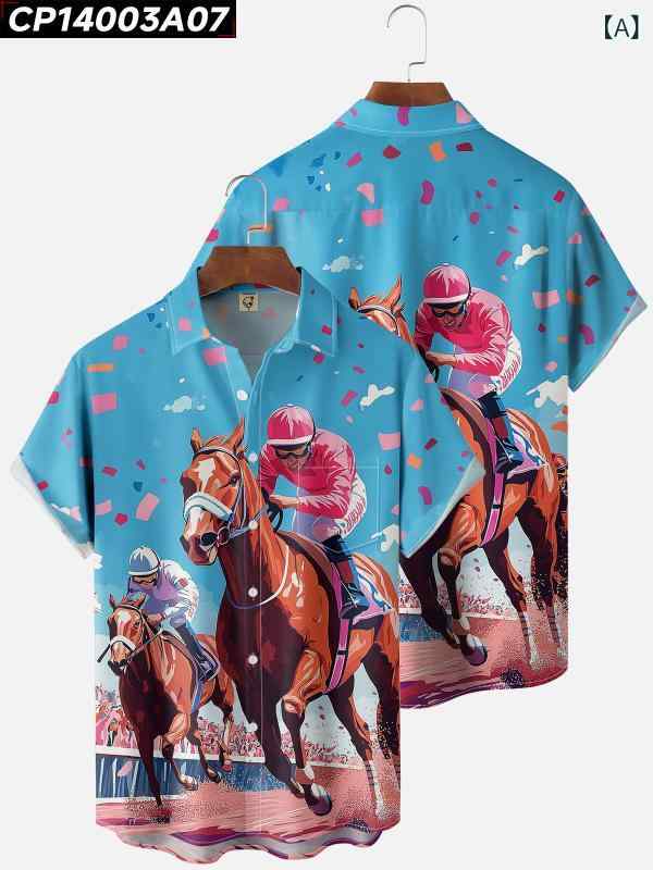 メンズ シャツ トップス 短袖 開襟 フラワー柄 プリント 吸湿速乾 透気性 防裂 4方向ストレッチ ポリエステル 薄手 ゆったり シルエット 運動 休? 通勤 日常 使い 春夏 秋 40代 50代 白