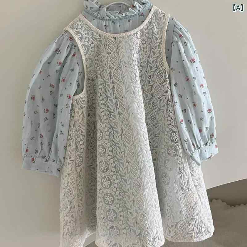 韓国の 子供 服の 女の子の ワンピース