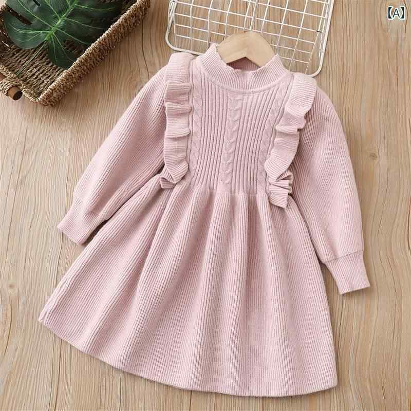22 冬の 新しい 女の子の 毛の スカートの 甘い 風の ワンピースの 女性の 宝は 毛の ニットの スカートを プラス する ことが できます。