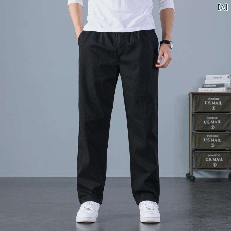 工 装 ズボン 秋冬 新作 ファッション 男性 スポーツ ストレート パンツ多 ポケット ズボン ファッション 百 合 越境