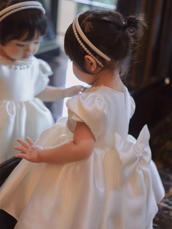 お嬢さん 御召しもの キッズ 礼服 姫御前 スコート 生まれ落ちる日 華燭の典 ご雑作 愛くるしい 蓬蓬 スコート チュール スコート スピード競技 アップリケ 白いこと 麻 原料品 軽さ 通気性 オール時期 お嬢さん 愛くるしい コーデ 3-8歳 100-140珊 80-160