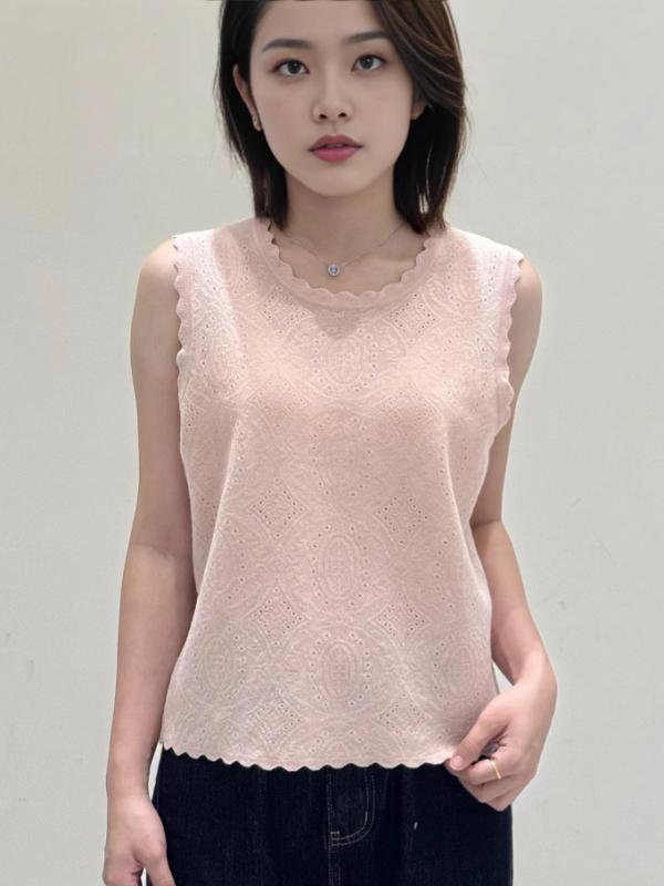 編み物 ベアとっ始め 成人女性用 無袖 花辺 スピード競技 刺しゅう 薄っぺら 通い 普段使い走り 人となり 表現スタイル 乳白 藕 黒 香? 銀 絨毛 混紡 3D 成り行き 提花 製作 決まり切った 丈 50-65糎 仕掛ける 頭 着付ける 2025 夏 春夏 時節 百 搭 花の冠yd トップス