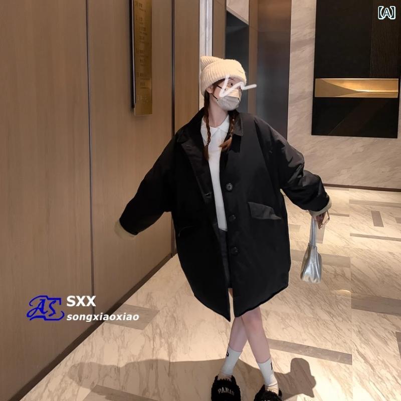 レディース 羽?服 落ちこむ上衣 黒 白?? 端っこ物 86-90% 含?量 中厚 酢酸面料 アセテート衣料繊維 80-90% 構成成分 濫りがわしい 影ぼうし 照明ランプ色合い 長袖 衣嚢 シングル乳ぶさ 冬 精神状態 通い 表現スタイル 生あたたかい 執務室 普段使い