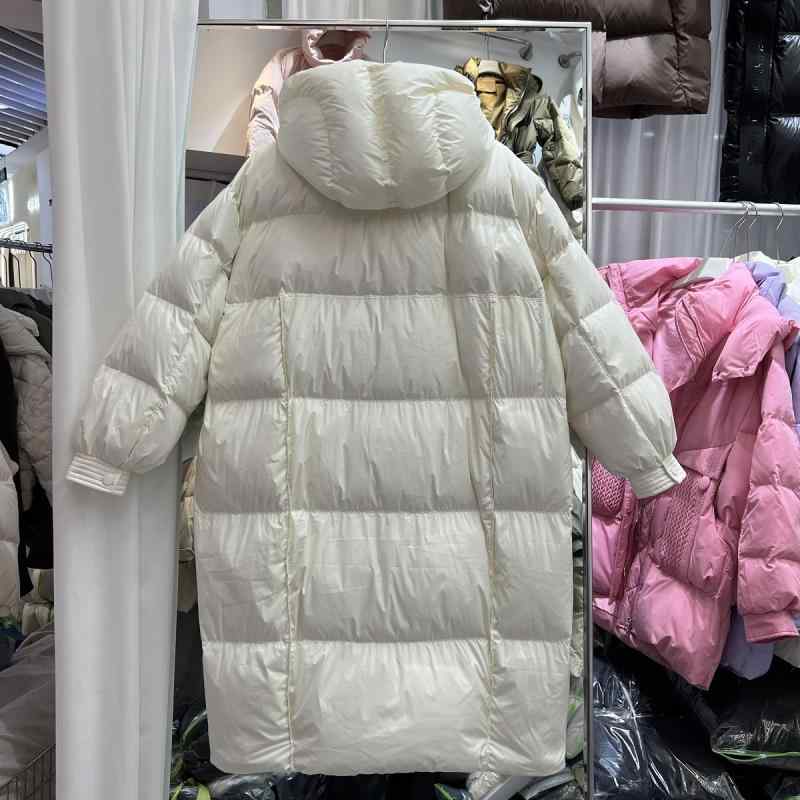 レディース 厚地の外套 羽?服 連帽 ロング オーバーニー 広々とした 濫りがわしい 大きめ 影ぼうし 加厚 冬 秋冬 シュロの葉 下げ札 落ち込む上衣 長袖 真っただ中ロング 幅ひろい ゆったり 生あたたかい 朦々たる ポリエステル 衣料繊維 90100分率 以上 ダックダウン 51基準打数