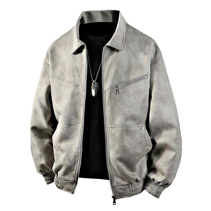 上衣 メンズ レディース 立襟 ベイスボール 服 秋冬 薄っぺら 練り合わせる型 連帽 長袖 耐磨 灯芯? 兔毛 深灰 米灰 黒 青年時代 流行病の発生 休?