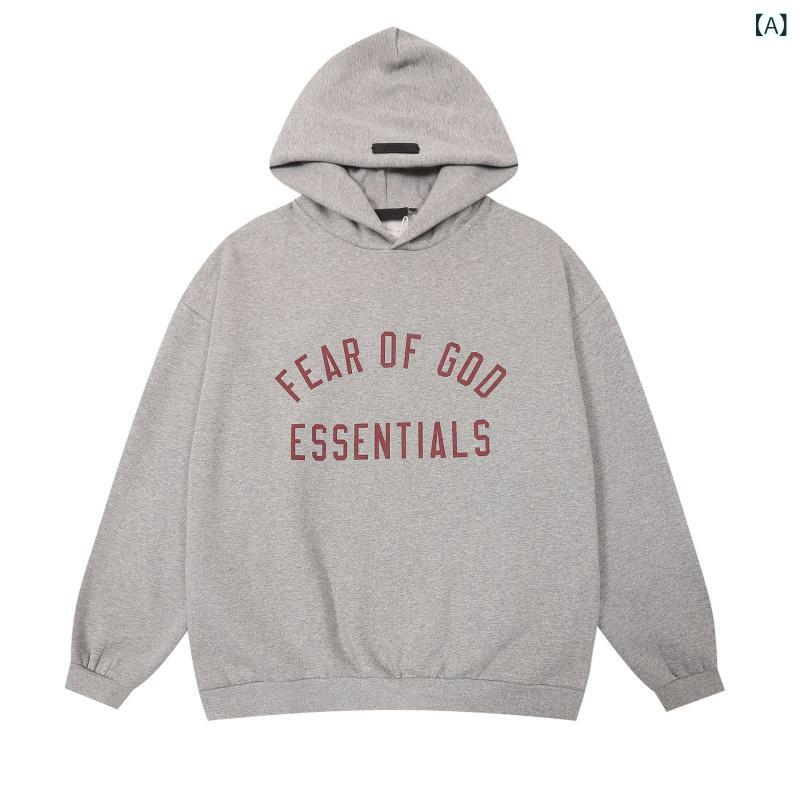 2024 秋冬 美潮新 FOG ESSENTIALS 高 特性 ゆるい 心地よい 男女 二人組 ボンネット 付き添い人 汗水