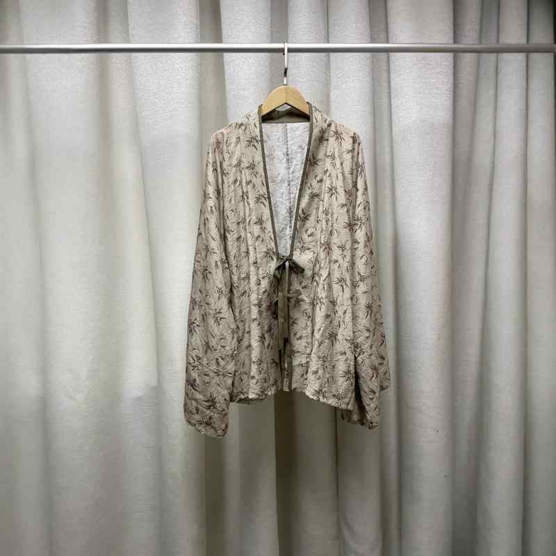 トップス レディース 中国風 アウター ?松 厚地の外套 上張り 春夏