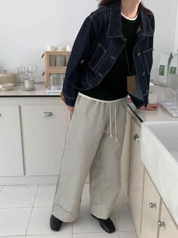 アウター ジーンズ上衣 レディース 長袖 通い風 心地好い 今めかしい 秋服