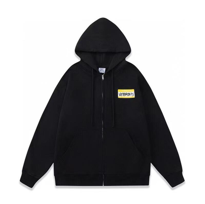 プルオーバーパーカー メンズ 洗い加工 ロゴプリント カジュアル トップス 黒｜LiLishop6