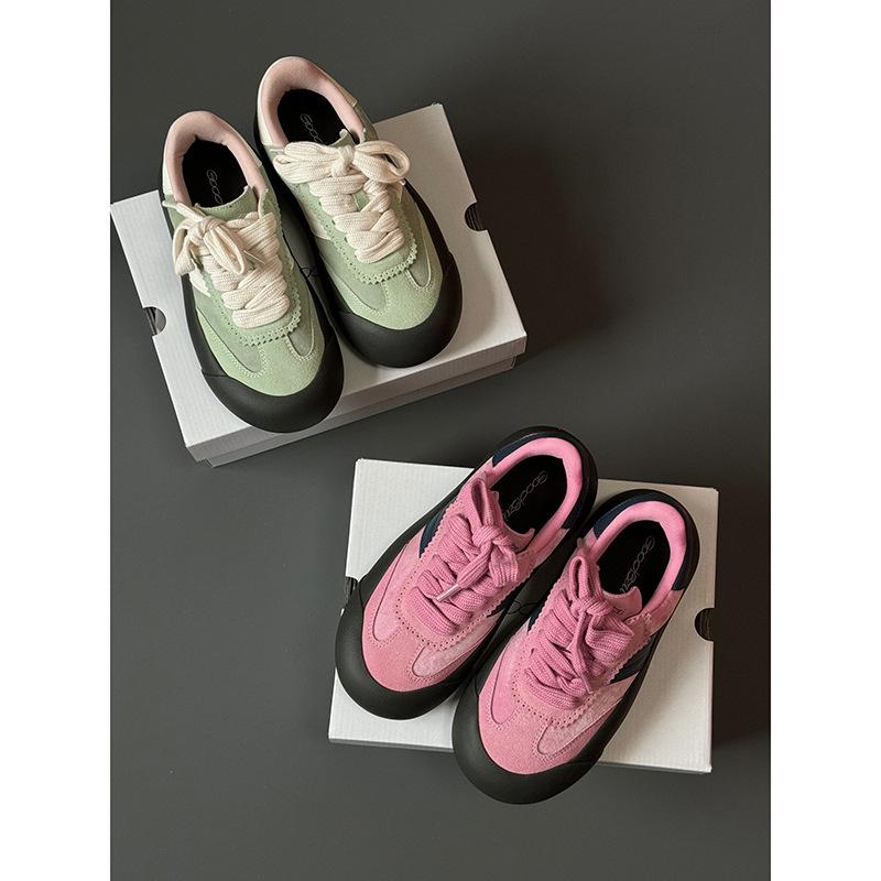 スニーカー メンズ レディース 厚底 心地よいシューズ raspberry pink 23-24糎 raspberry pink 23-24糎