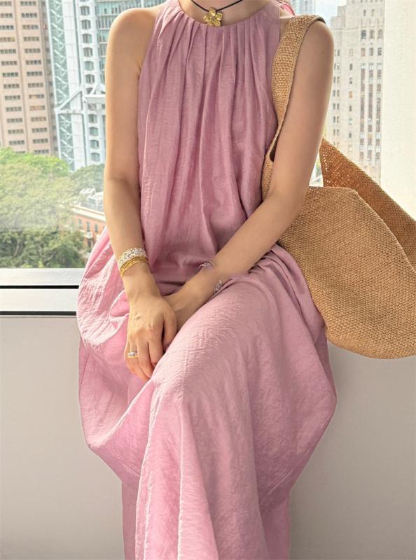 衣裳 表着 レディース A伝達ルート 冷やりとした 好いたらしい 透け感 軽さ 春夏 心地よい 日韓風 綿麻混 綿 綿麻混紡 パープルオーバーサイズ ゆったり 700907606