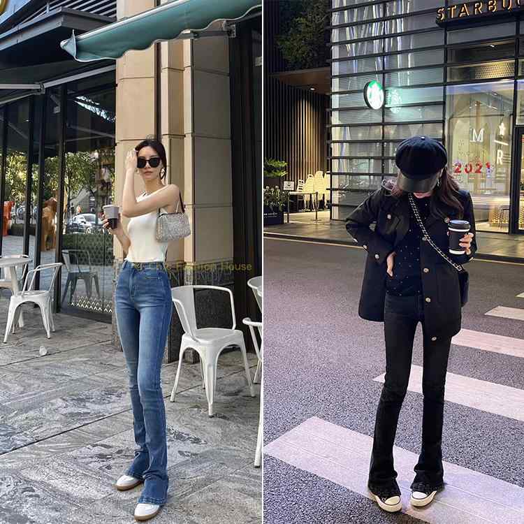 ジーンズズボン下 レディース ご機嫌酉の方角 呼びりん下つ方 百貨店伸ばすこと 美脚成り行き 脚長成り行き 着痩せ成り行き 通い用 普段使い走り 心地よい表現スタイル 春夏用 綿95% ・届?30%以下 高?力 ?光工? 深邃黒 日晒藍