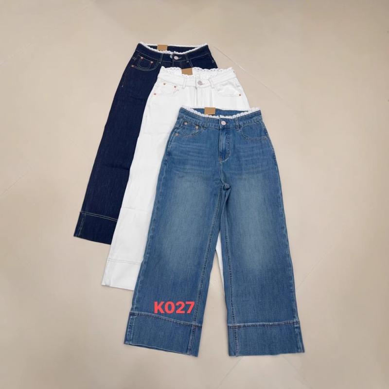 デニムパンツ ストレートパンツ レディース デニム ボトムス 9分丈 中腰 薄手 カジュアル 春夏 K027｜LiLishop6 8,497円