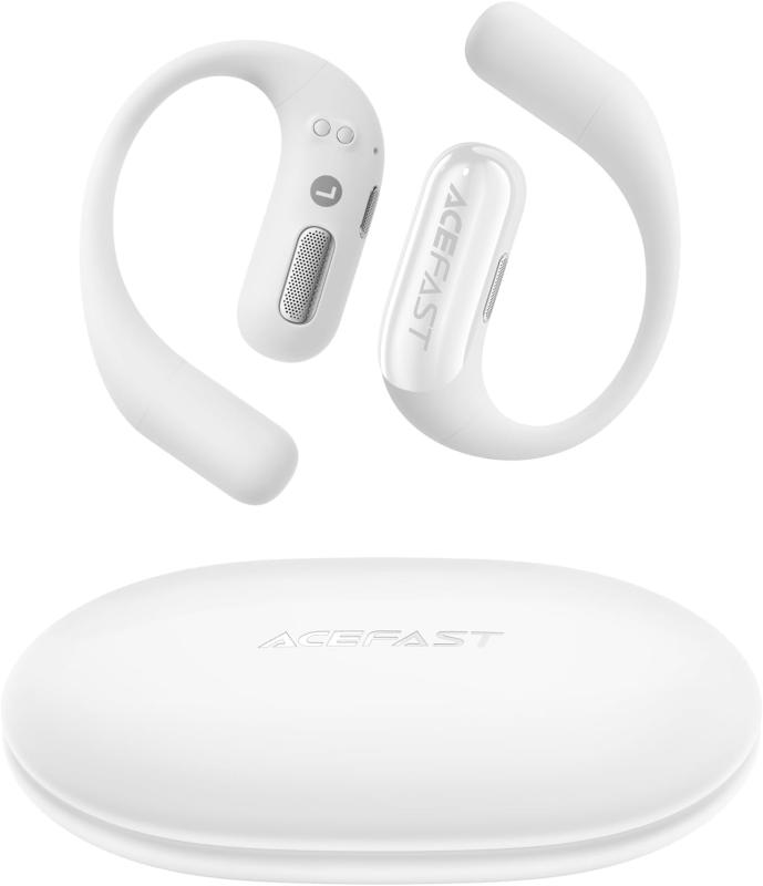 【御出でになるを皆無に傍若無人】ACEFAST オープンイヤー イヤ電話機 無線電話 Bluetooth 5.4 耳を塞がない 軽さ 駈けっくら・運動競技 手っとり早い申し受ける マイクロホン付き添い人 耳掛け 働き掛ける分け隔てる型 完膚なきまでワイヤレスイヤホン タ