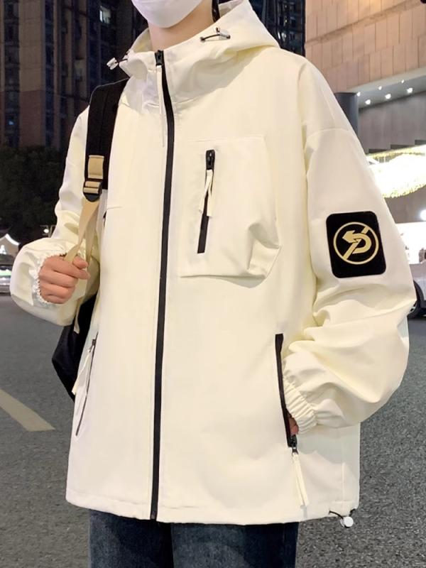 上衣 メンズ 雨合羽 防風 軽さ 山登り クライミング アウトドア 心地よい 秋冬 2024年 秋新作 兄ちゃん向け 普段使い走り 今めかしい かっこいい 多役立つこと ボンネット 撥水産業 耐磨耗性 生あたたかい 保温性 防寒打つ手 M L XL 2XL 3XL 4XL