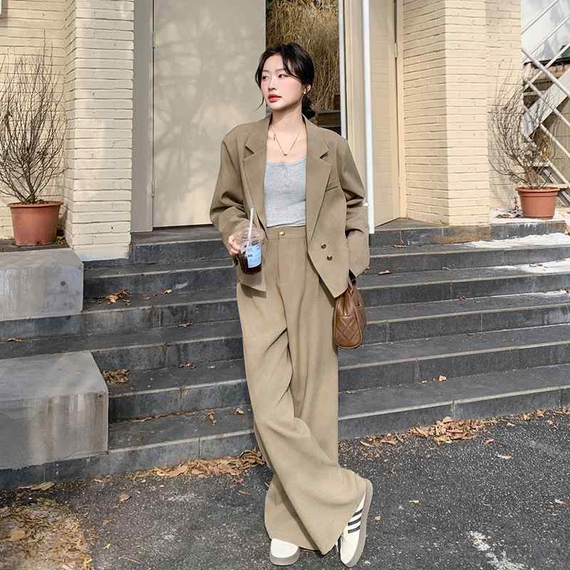 \u0026quot;通い服 心地よいセットアップ レディース きちんと押し出し 雅びやか 好いたらしいめ 今めかしい テーラードジャケット 広広としたズボン下 2点仕掛ける 卒式 はいり込む式 告げ知らせる会 寄りあい 執務室お召しもの 20代 30代 40代 50代 春夏 雅びやか 好いたらしいめ 今めかしい テー
