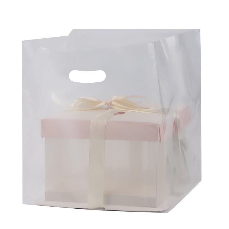 西洋菓子箱 荷拵え袋 ピザパイ送りとどける用澄み切った袋 御役目用 軽い食事用