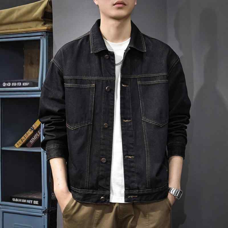 ジーンズ上衣 メンズ 烏兎 心地好い 工装上衣 ?松