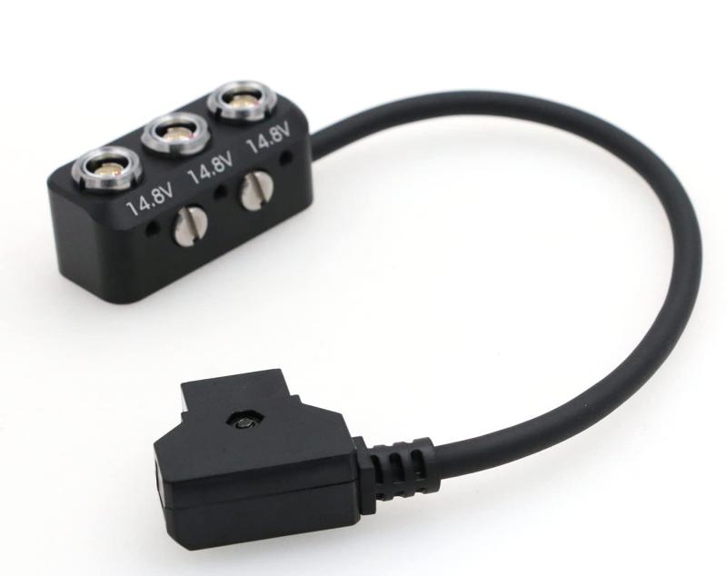 ZBLZGP D-Tap to Fischer 3ピン RSポート配電ボックス ARRI Alexa Mini用|LiLishop6